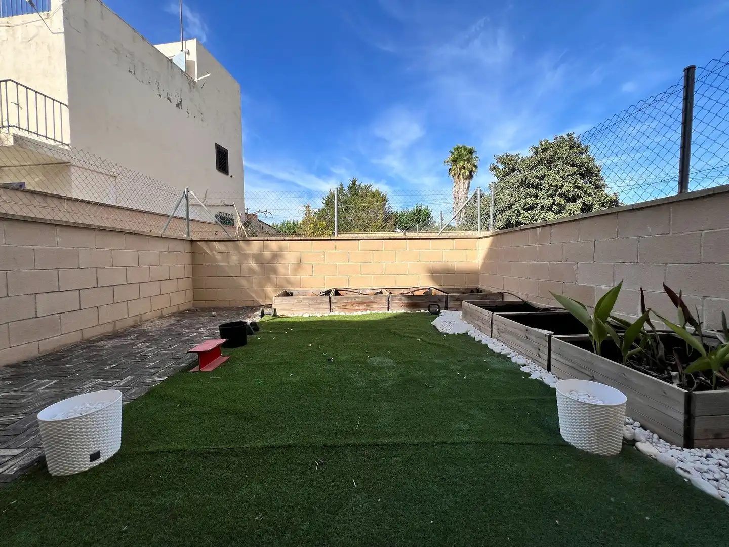 Jardín de Casa adosada en venta en Nulles con Aire acondicionado, Calefacción y Jardín privado