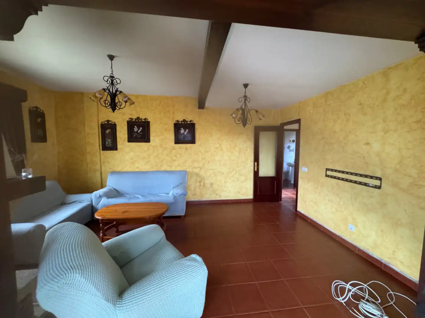 Living room of Detached homes for sale in Sanlúcar de Barrameda  with Air Conditioner, Heating and Private garden