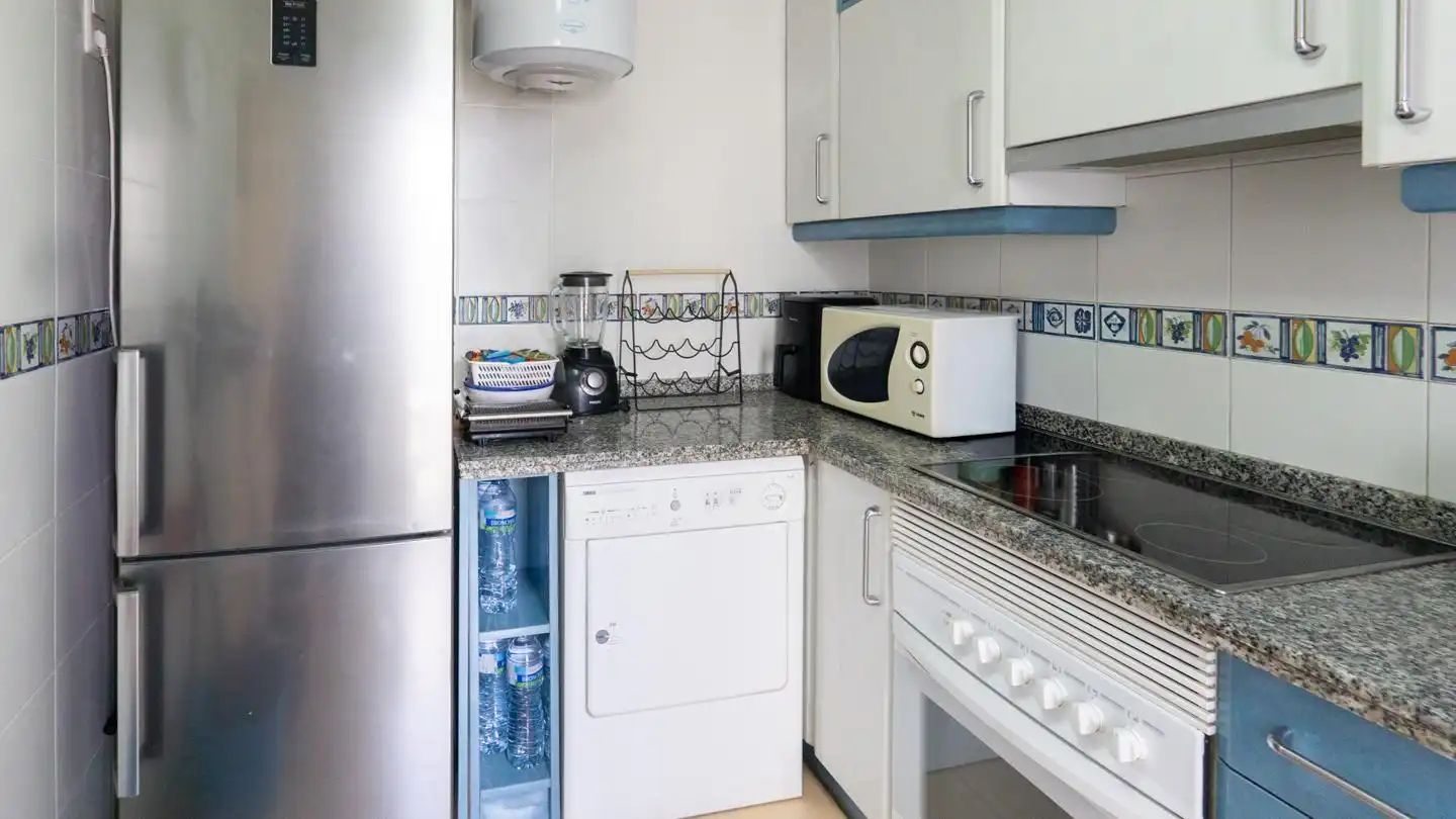 Cocina de Casa adosada en venta en Santa Pola con Aire acondicionado, Jardín privado y Terraza