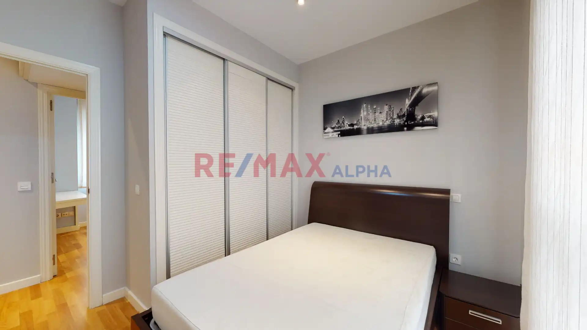 Bedroom of Flat for rent in Madrid  with Air Conditioner, Heating and Furnished