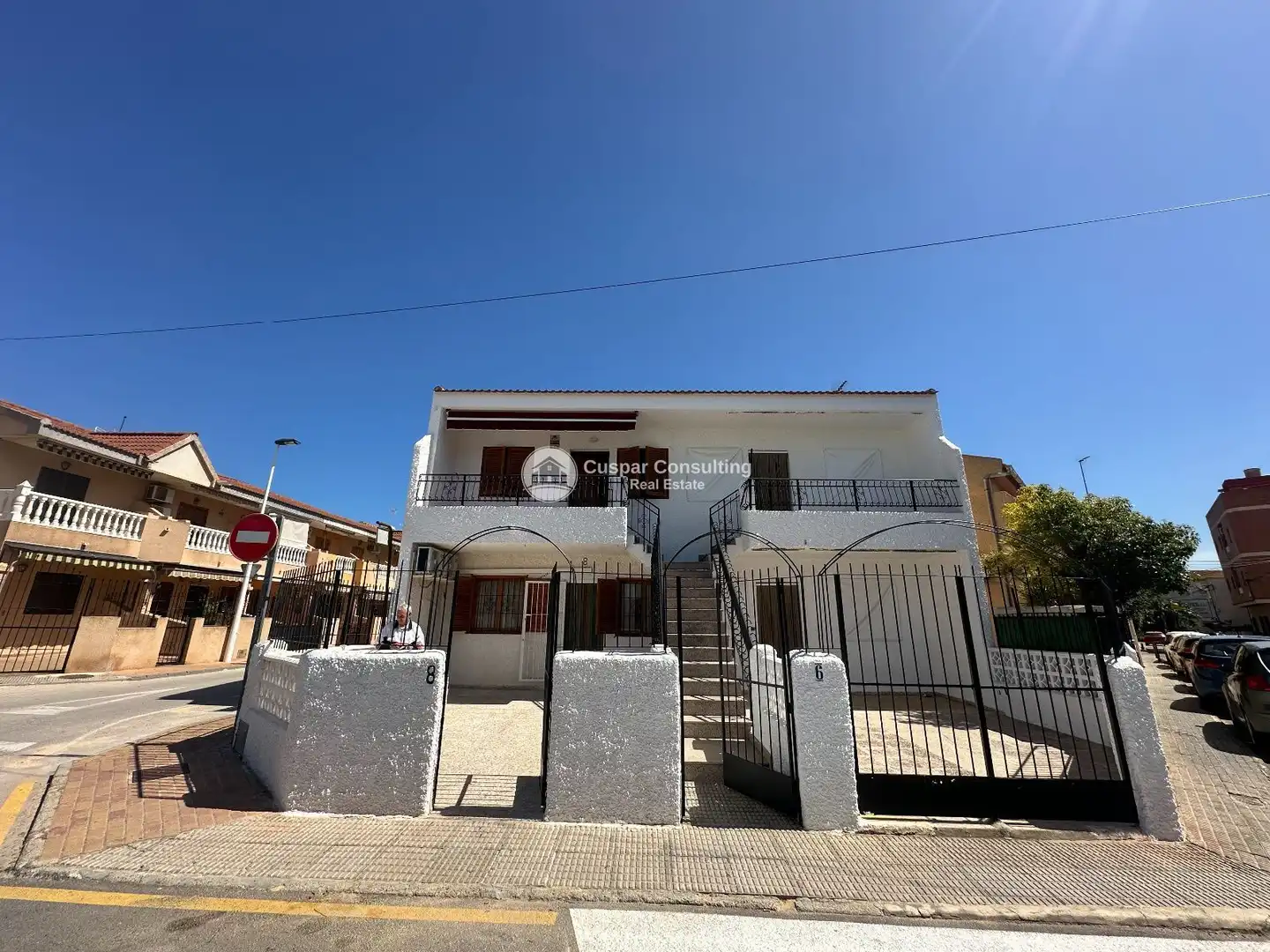 Vista exterior de Casa adosada en venta en San Pedro del Pinatar con Terraza