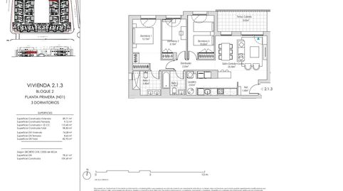 Foto 2 de Piso en venta en De la Calera, Jardines de Alhaurín - Huerta Alta - Fuensanguínea, Alhaurín de la Torre