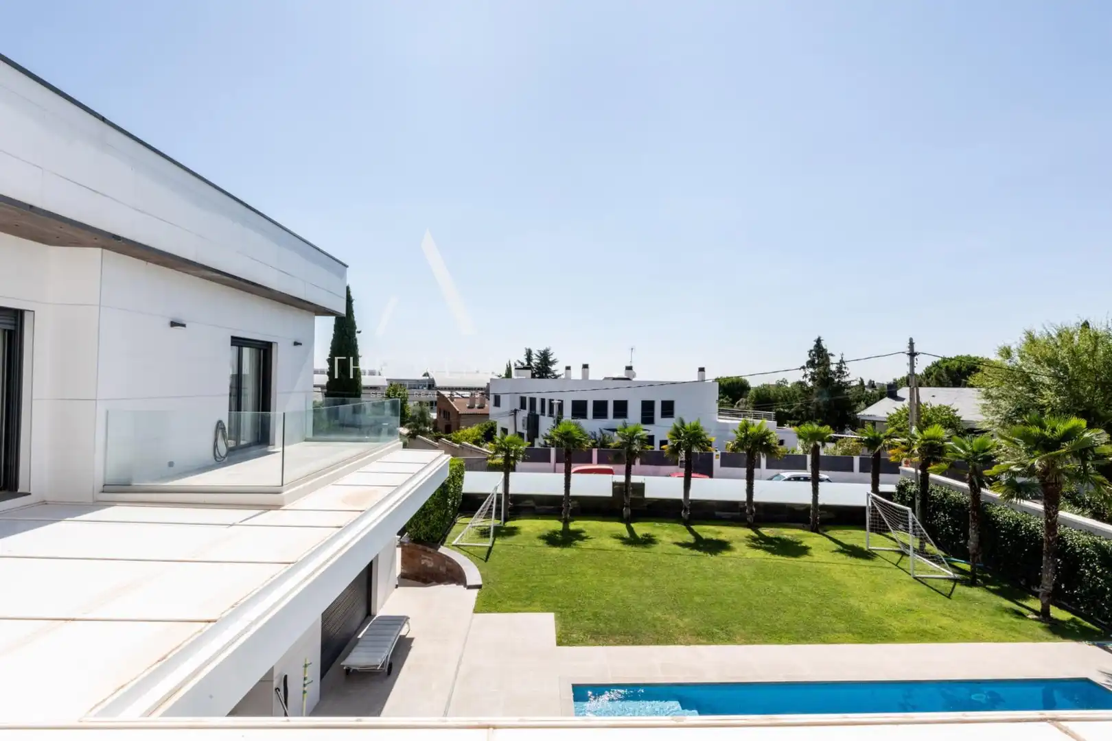 Terrassa de Casa o xalet en venda en Las Rozas de Madrid amb Aire condicionat, Calefacció i Jardí privat