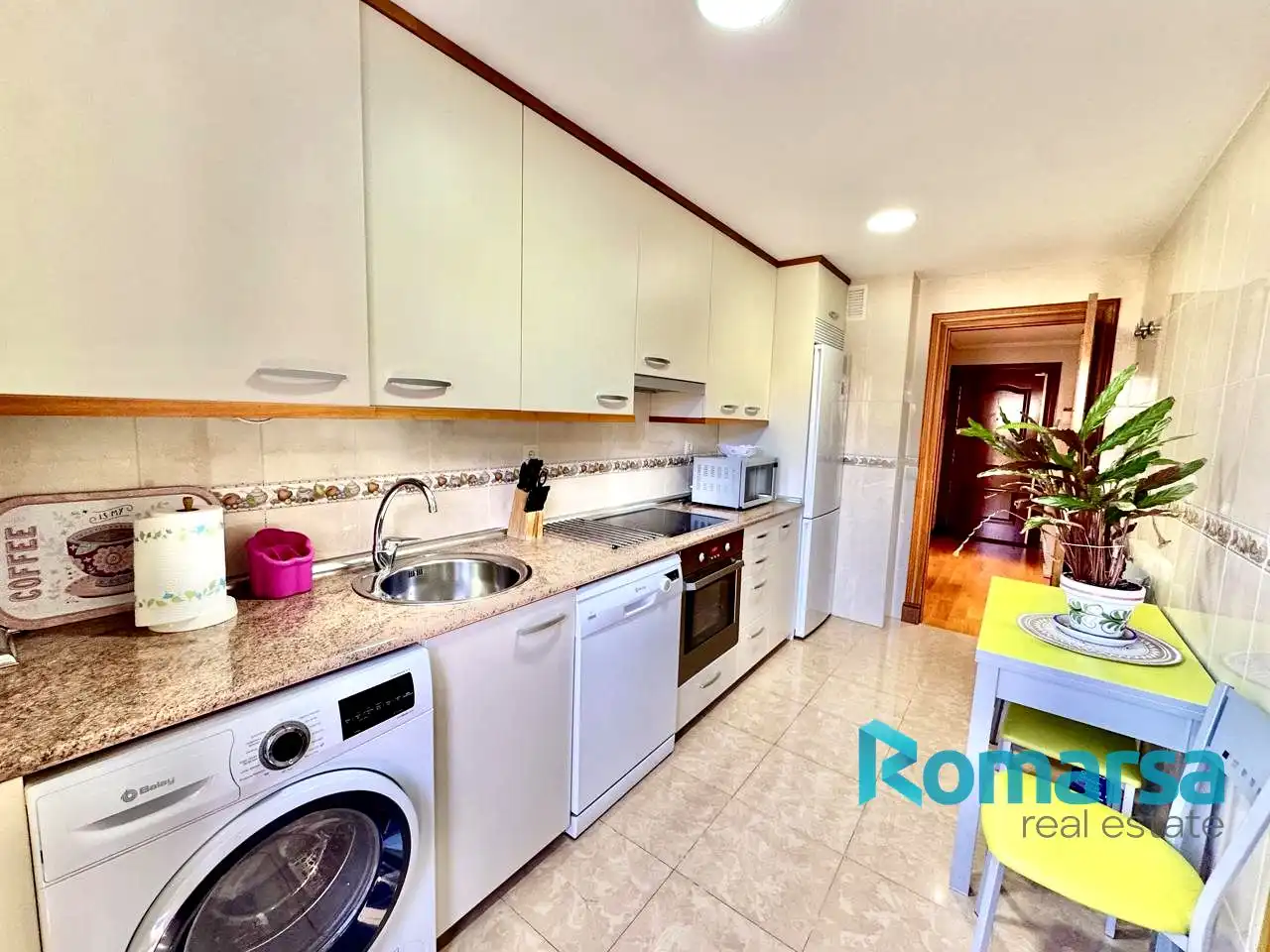 Kitchen of Flat for sale in Ávila  with Heating, Terrace and Furnished