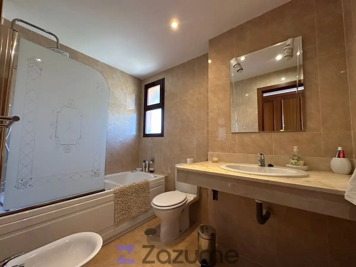 Bathroom of Flat for rent in Mijas  with Private garden, Terrace and Swimming Pool