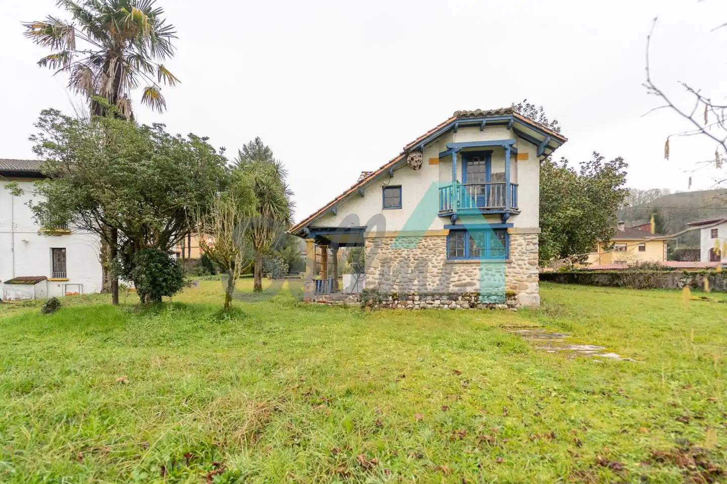 Vista exterior de Casa o xalet en venda en Piloña amb Jardí privat, Parquet i Terrassa