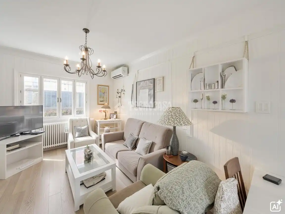 Sala de estar de Piso en venta en Madrid con Aire acondicionado, Calefacción y Terraza