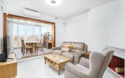 Living room of Attic for sale in  Barcelona Capital  with Balcony