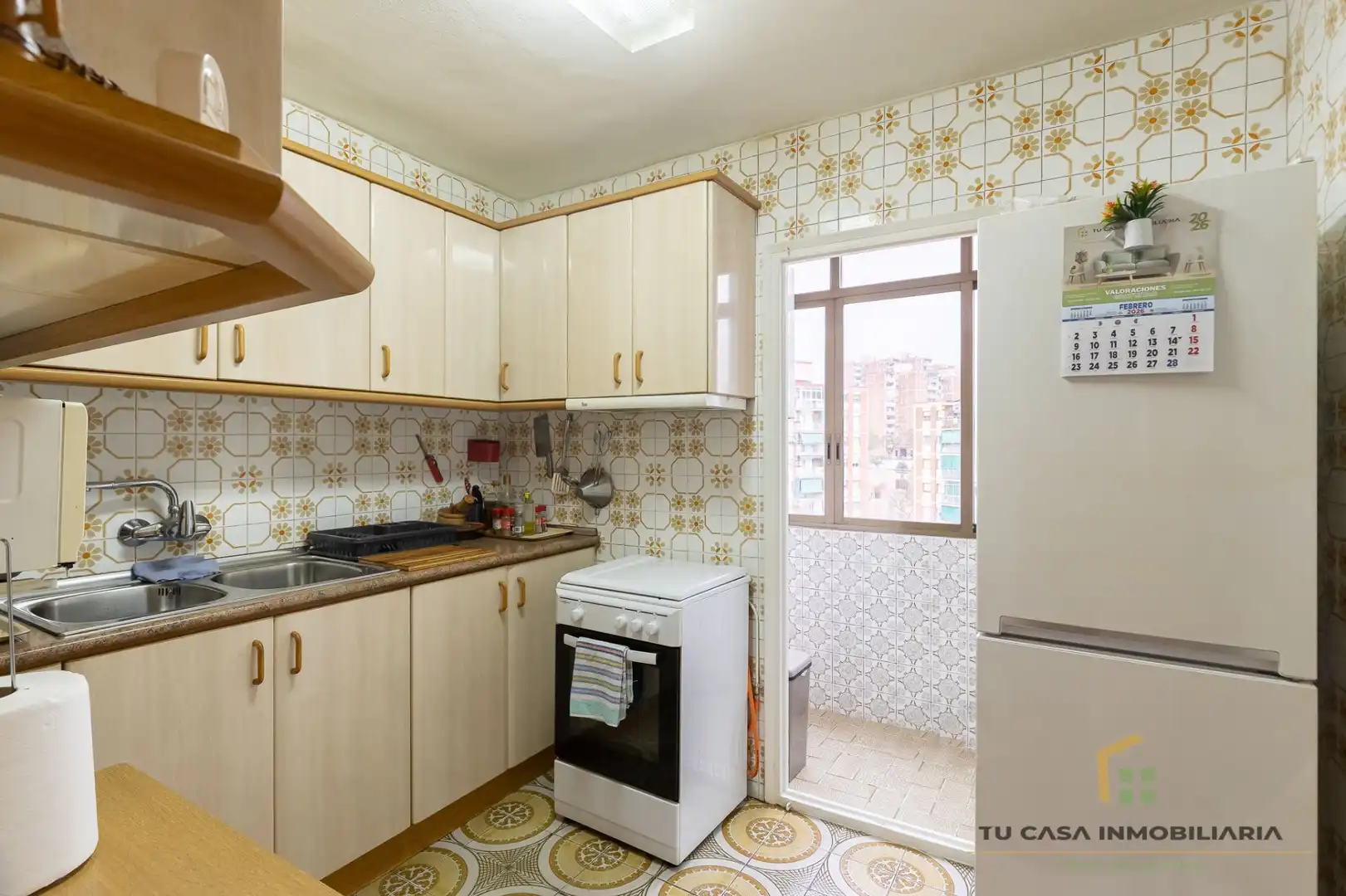 Cocina de Piso en venta en Badalona con Aire acondicionado, Calefacción y Amueblado