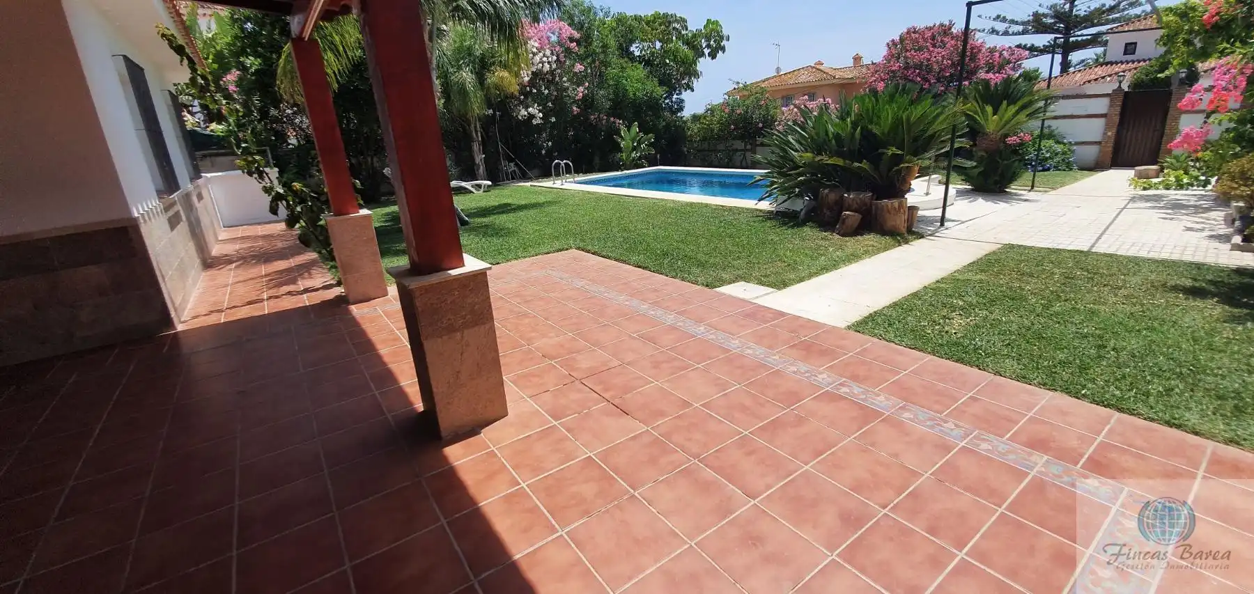 Jardí de Casa o xalet de lloguer en Mijas amb Terrassa i Piscina