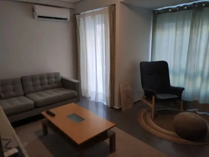 Living room of Flat for rent in Valencia  with Air Conditioner, Furnished and Oven