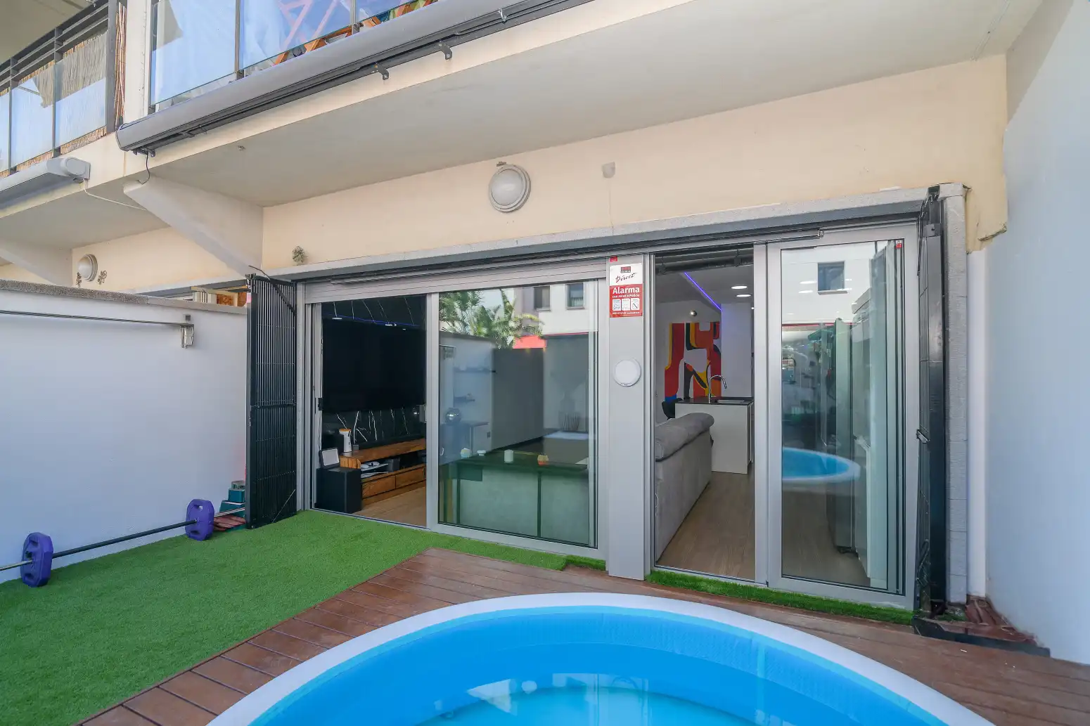 Terrace of Flat for sale in Viladecans  with Air Conditioner, Heating and Private garden