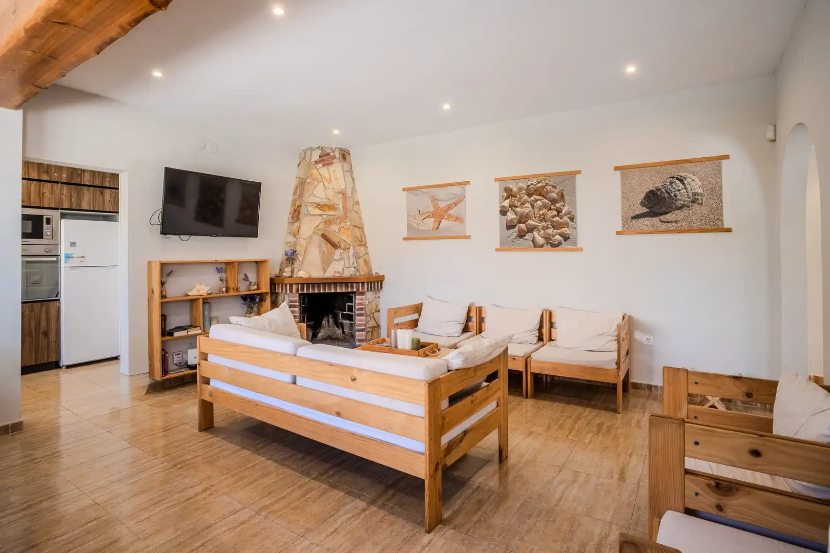 Sala de estar de Casa o chalet en venta en L'Ametlla de Mar  con Aire acondicionado, Calefacción y Terraza