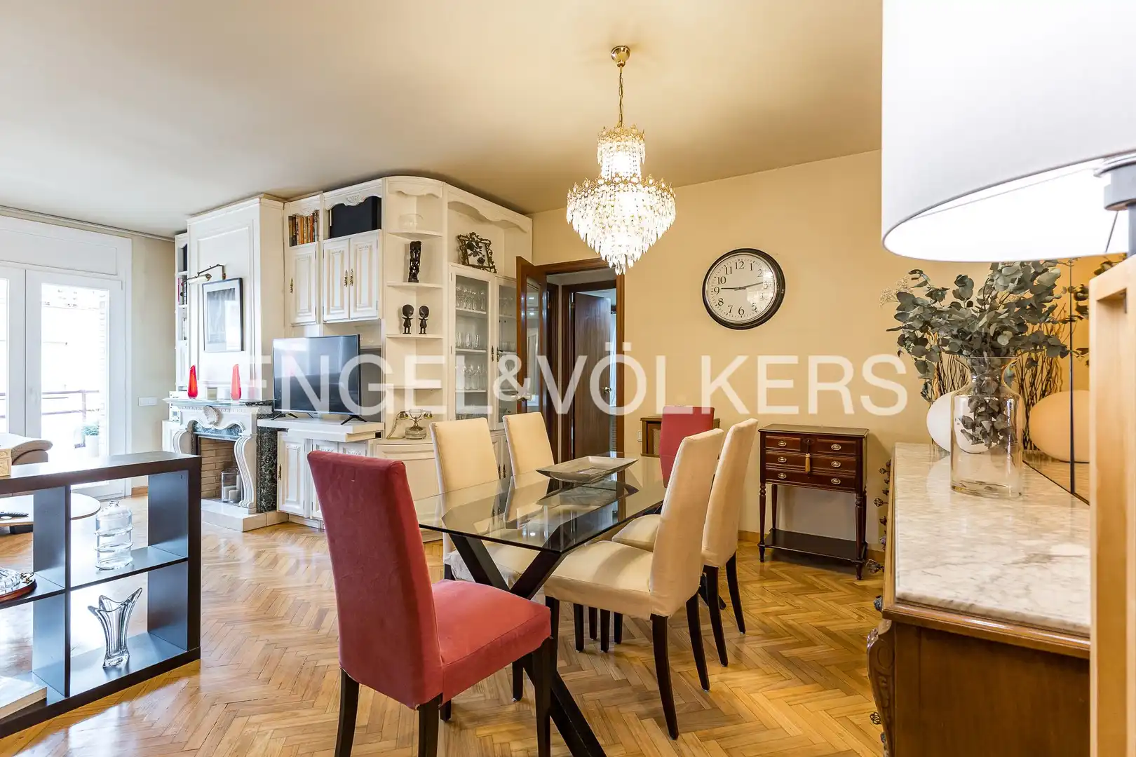 Comedor de Piso en venta en Barcelona con Calefacción, Parquet y Amueblado