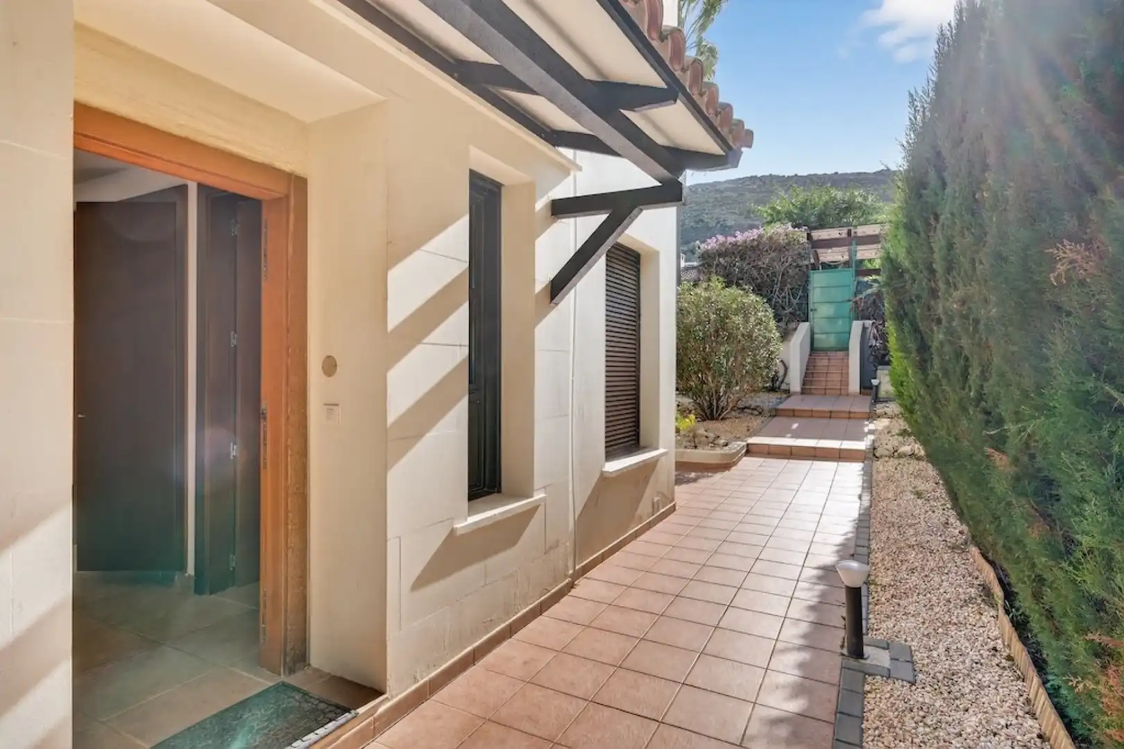 Vista exterior de Casa o xalet en venda en Jávea / Xàbia amb Aire condicionat, Calefacció i Jardí privat