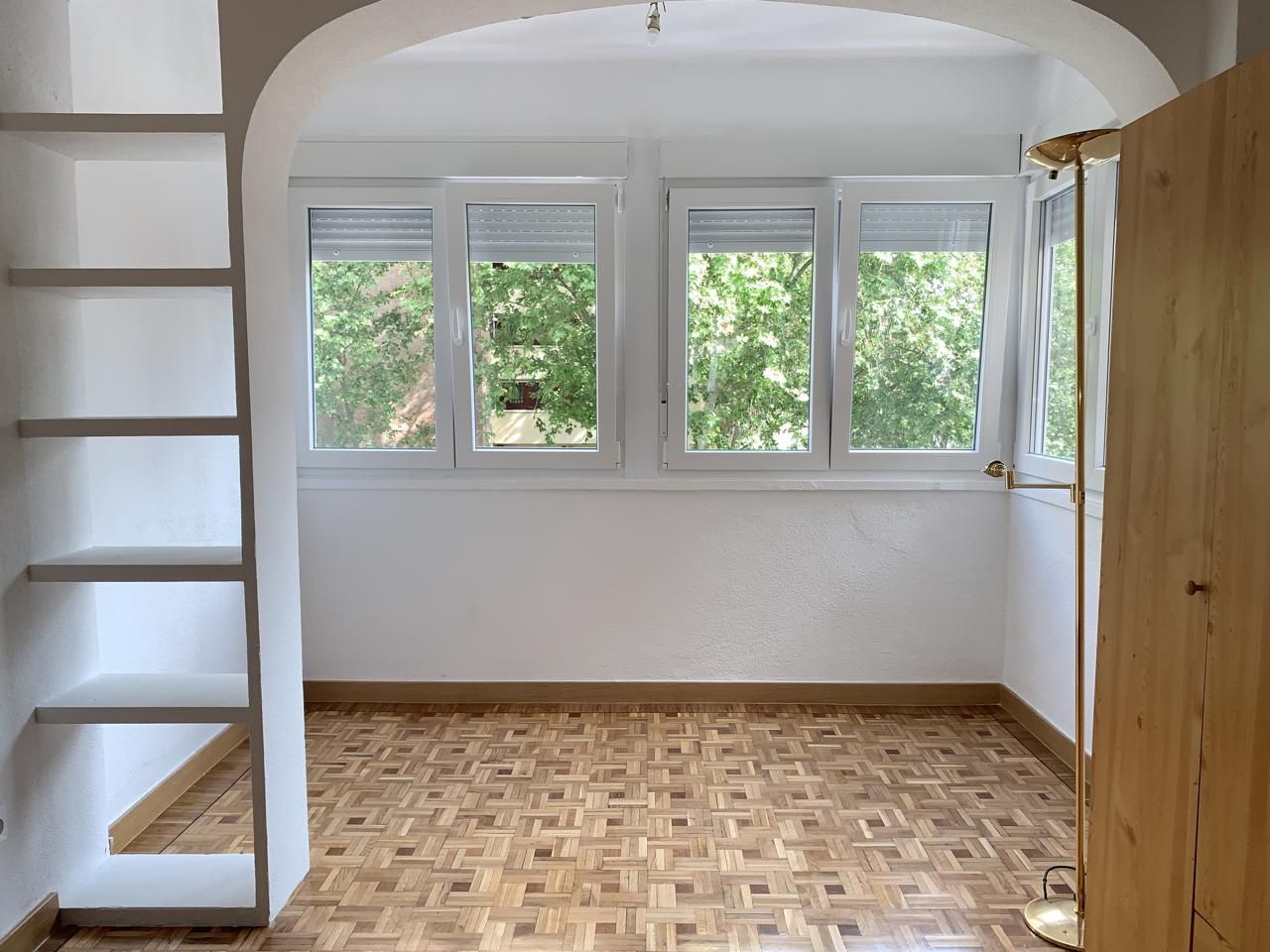 Bedroom of Flat to rent in  Madrid Capital