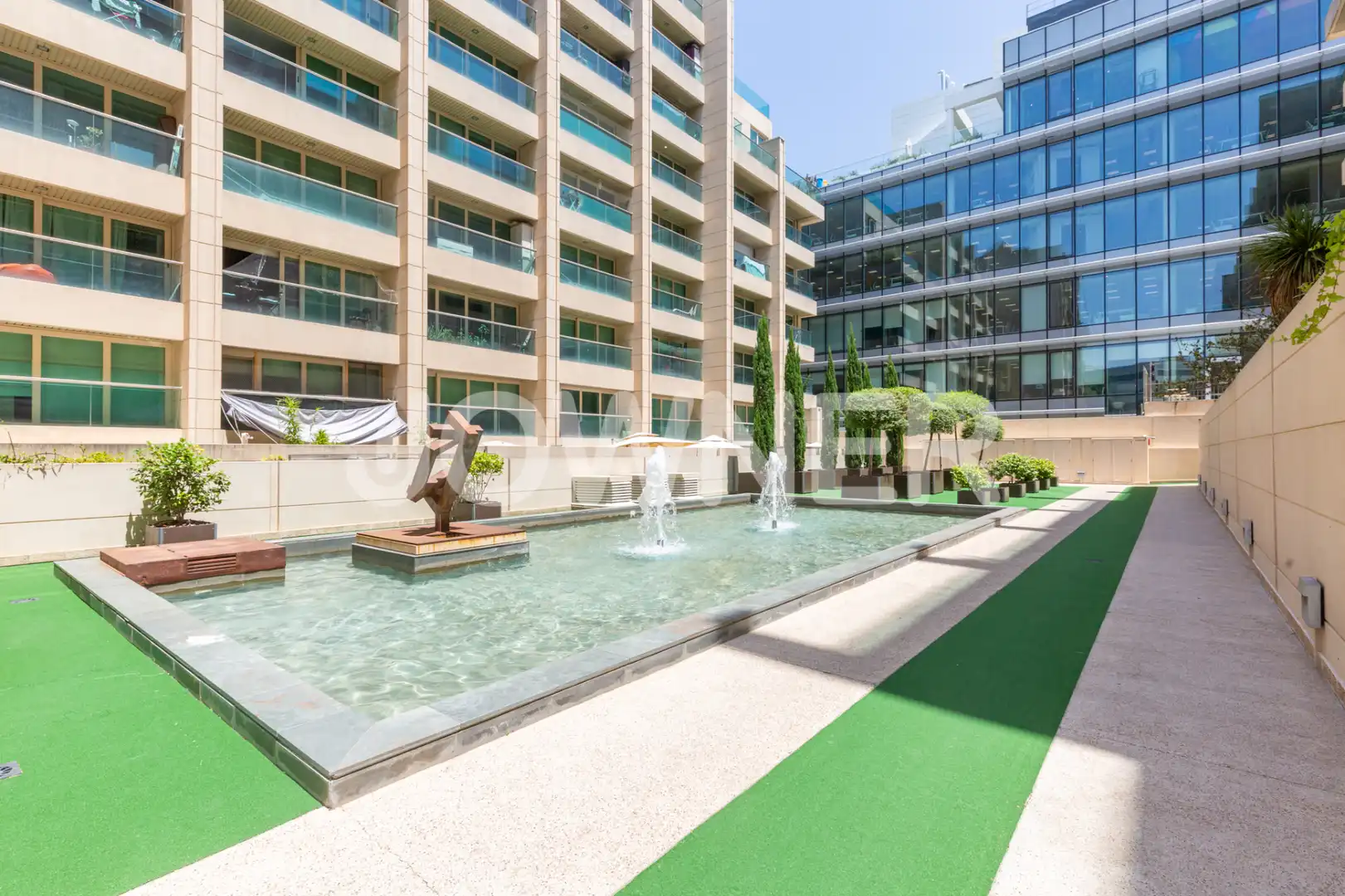 Terrace of Flat for rent in Madrid  with Air Conditioner and Furnished