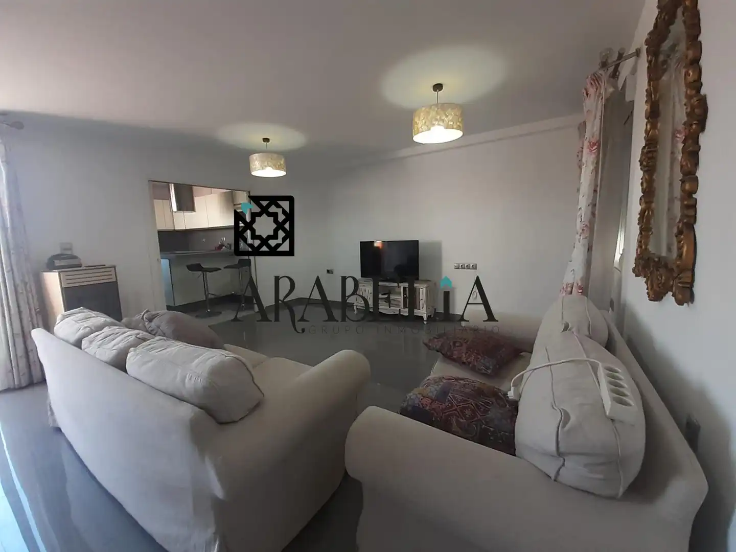 Sala d'estar de Àtic en venda en Levante