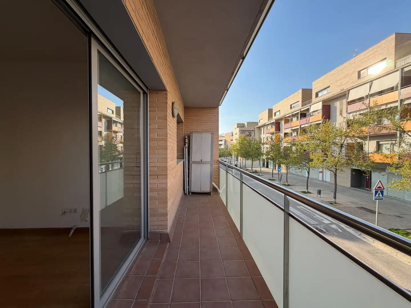 Terrace of Flat for sale in Terrassa  with Air Conditioner, Heating and Parquet flooring
