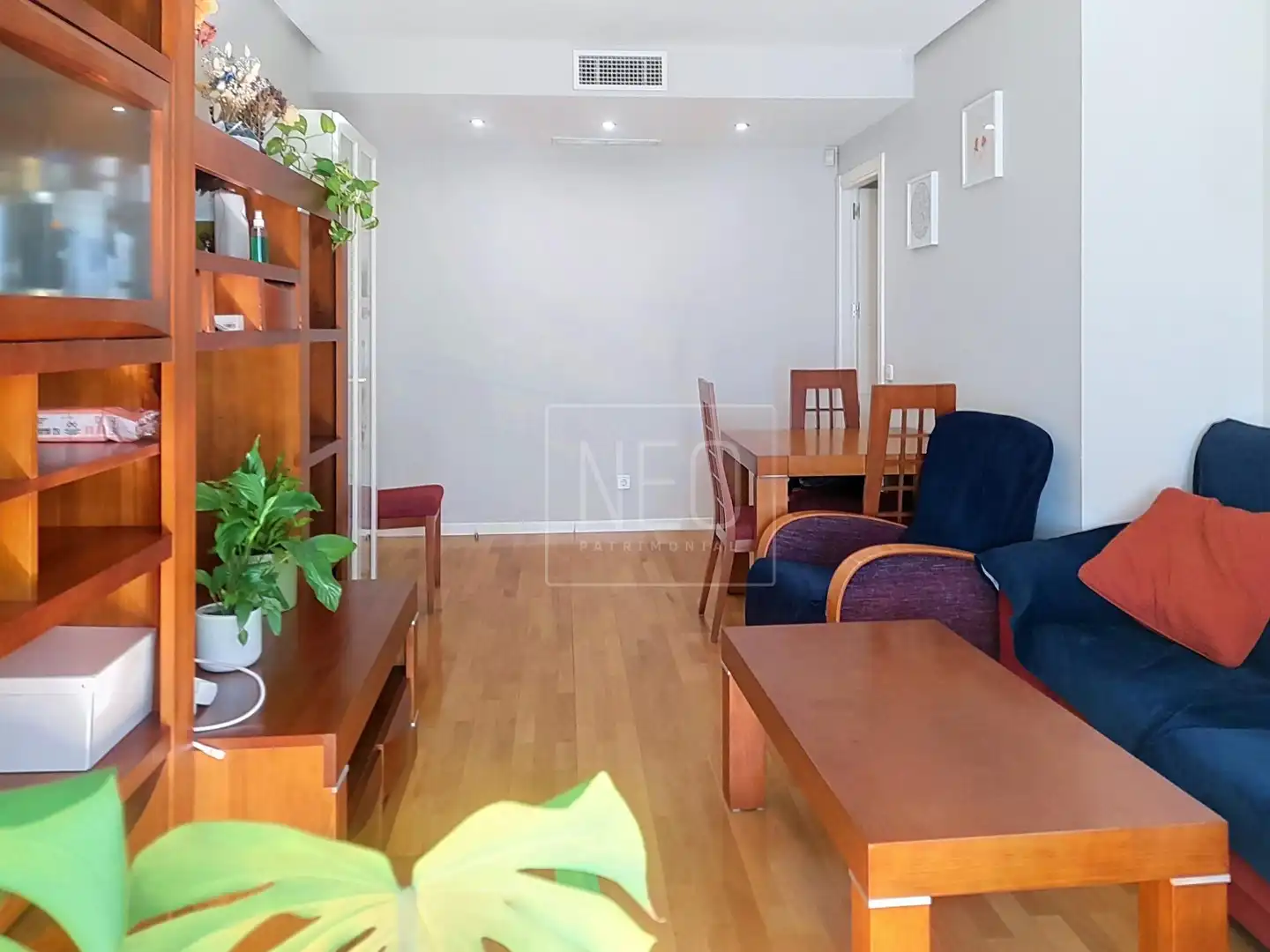 Living room of Flat for sale in Madrid  with Air Conditioner, Heating and Private garden