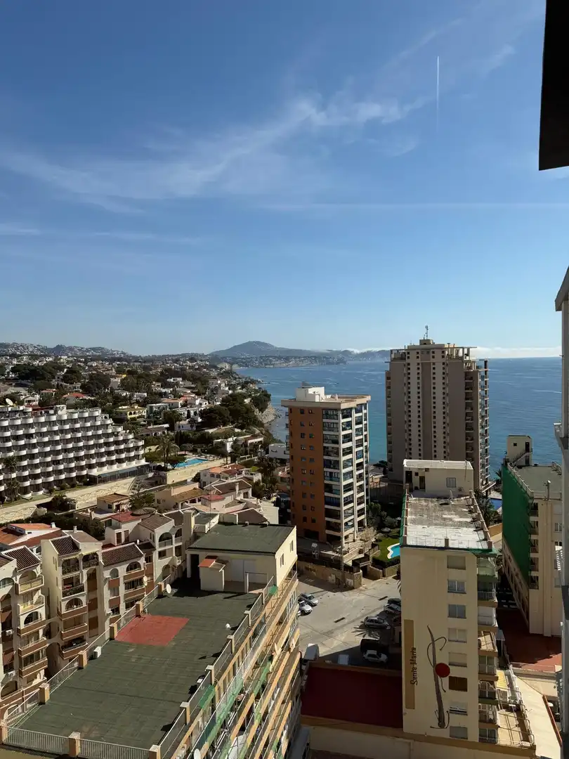 Vista exterior de Apartamento en venta en Calpe / Calp con Aire acondicionado, Calefacción y Terraza