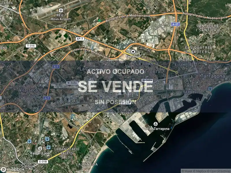 Vista exterior de Pis en venda en Tarragona