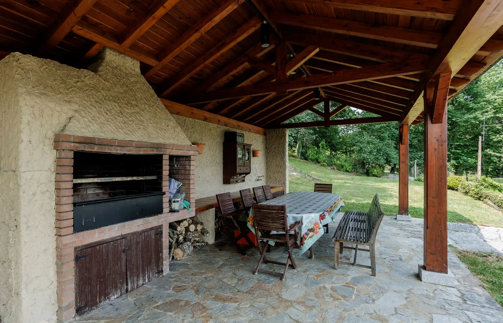 Terraza de Casa o chalet en venta en Lugo con Piscina