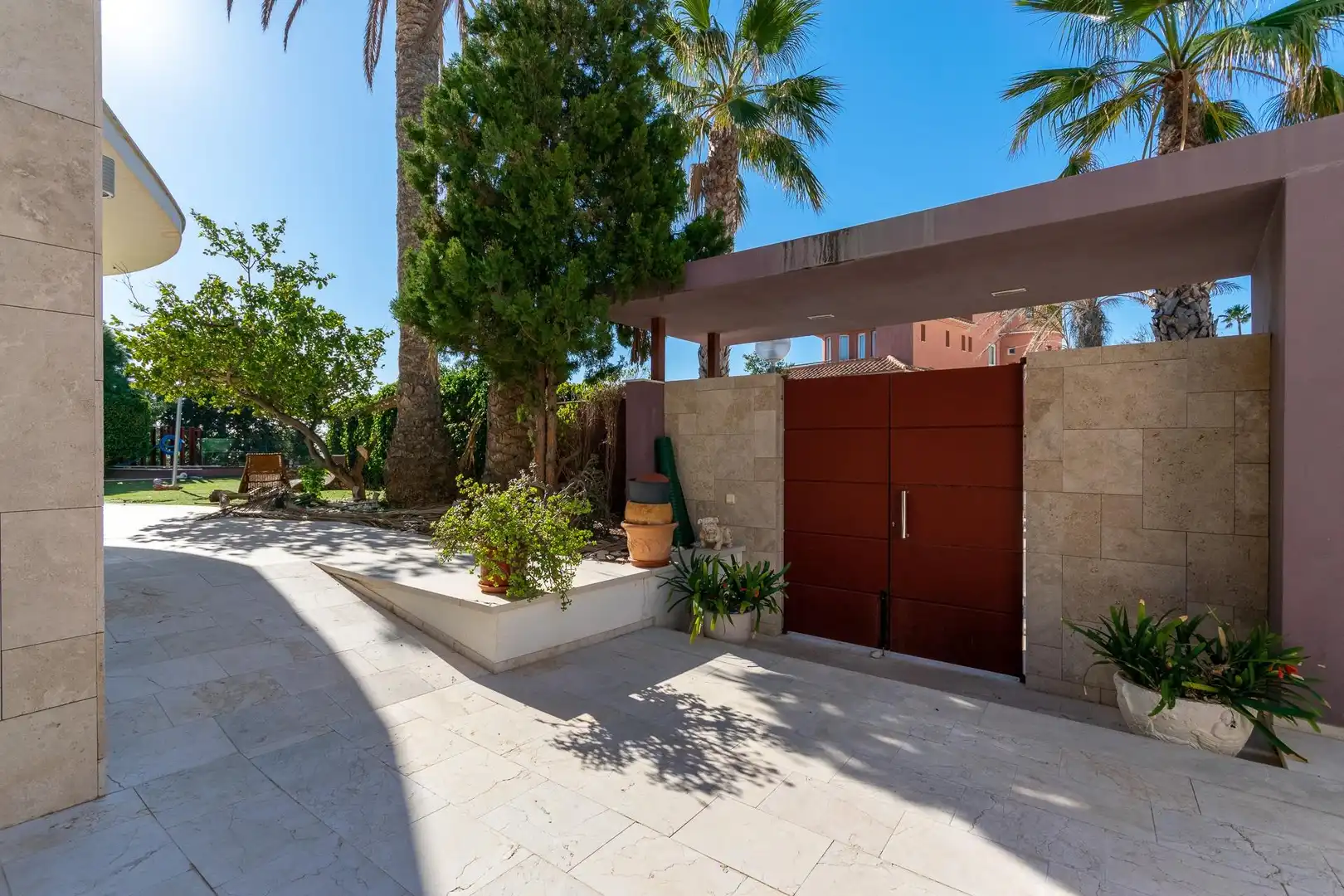 Jardín de Casa o chalet en venta en Alicante / Alacant con Aire acondicionado, Calefacción y Jardín privado