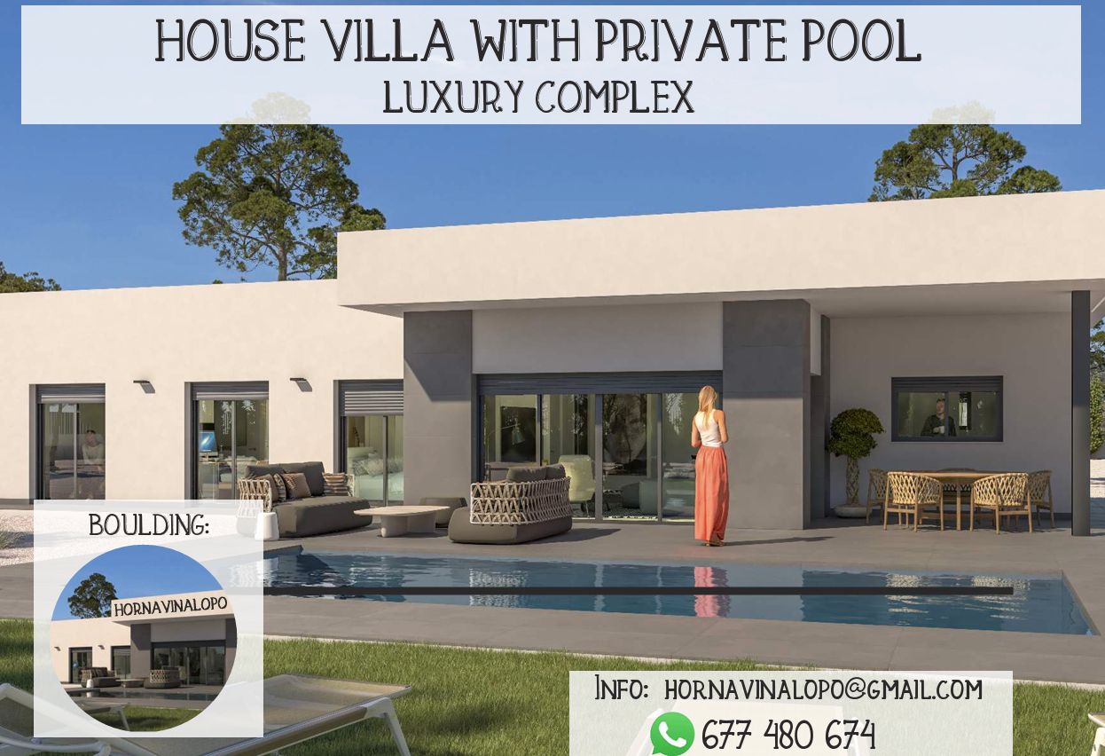 Casa o xalet en venda en Novelda amb Jardí privat, Terrassa i Piscina