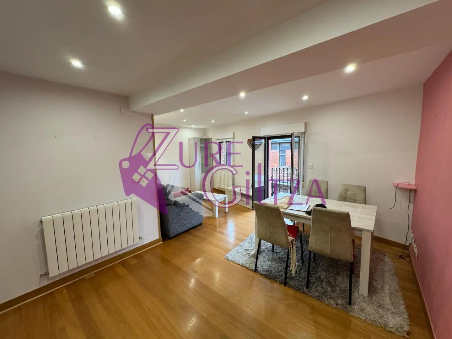 Living room of Flat for sale in Durango  with Heating and Furnished