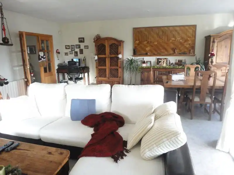 Sala de estar de Finca rústica en venta en La Nucia con Aire acondicionado, Jardín privado y Terraza