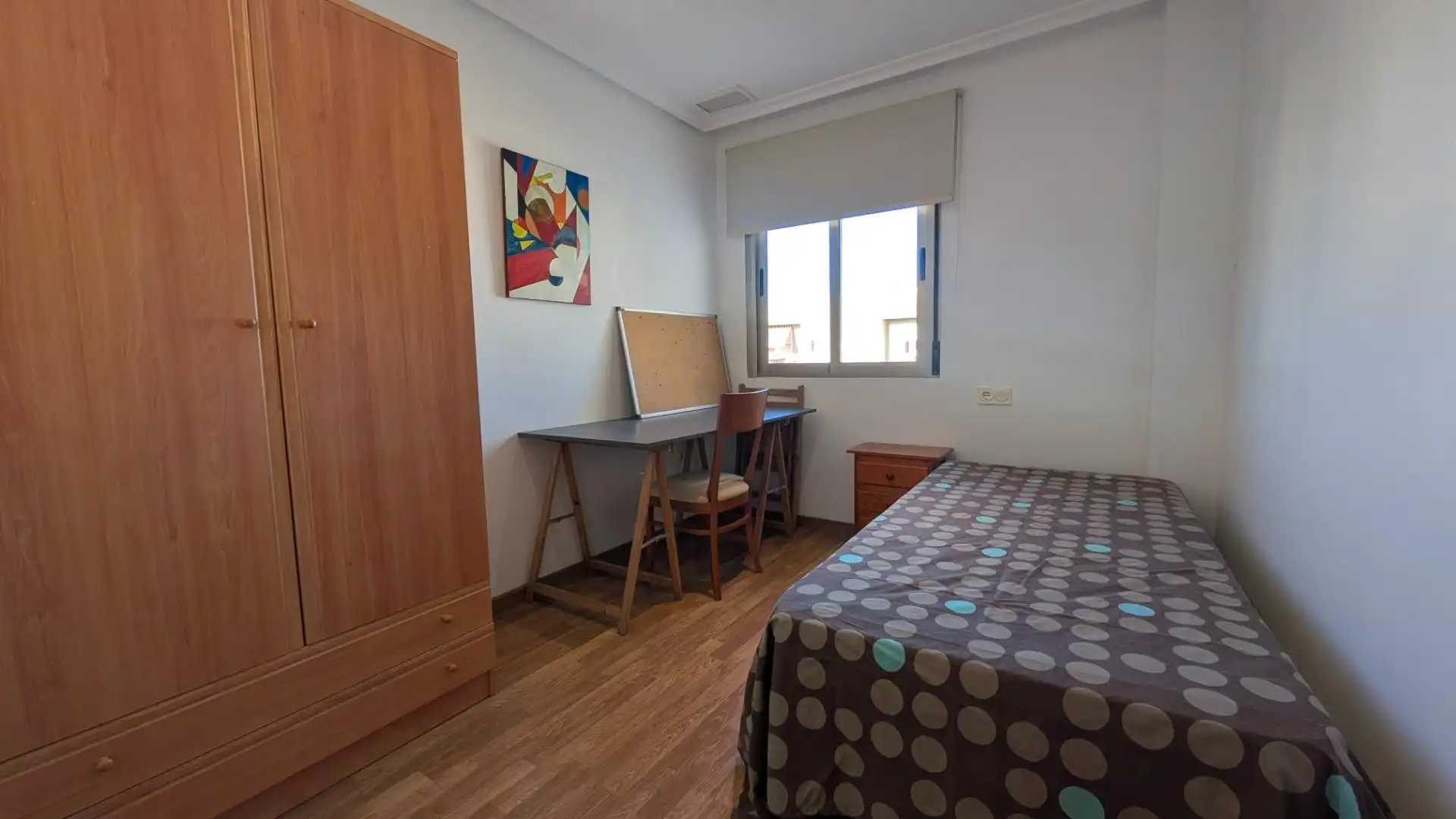 Bedroom of Flat for rent in Elche / Elx  with Air Conditioner, Terrace and Furnished