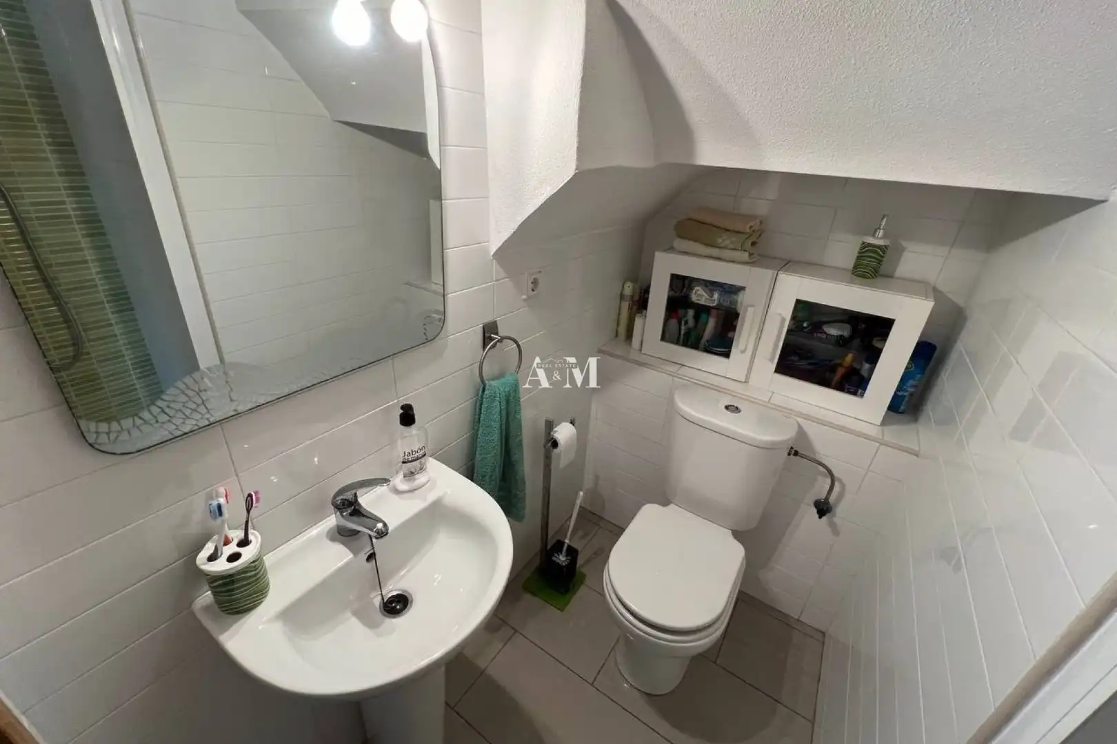 Baño de Casa o chalet de alquiler en Pilar de la Horadada con Aire acondicionado, Calefacción y Jardín privado