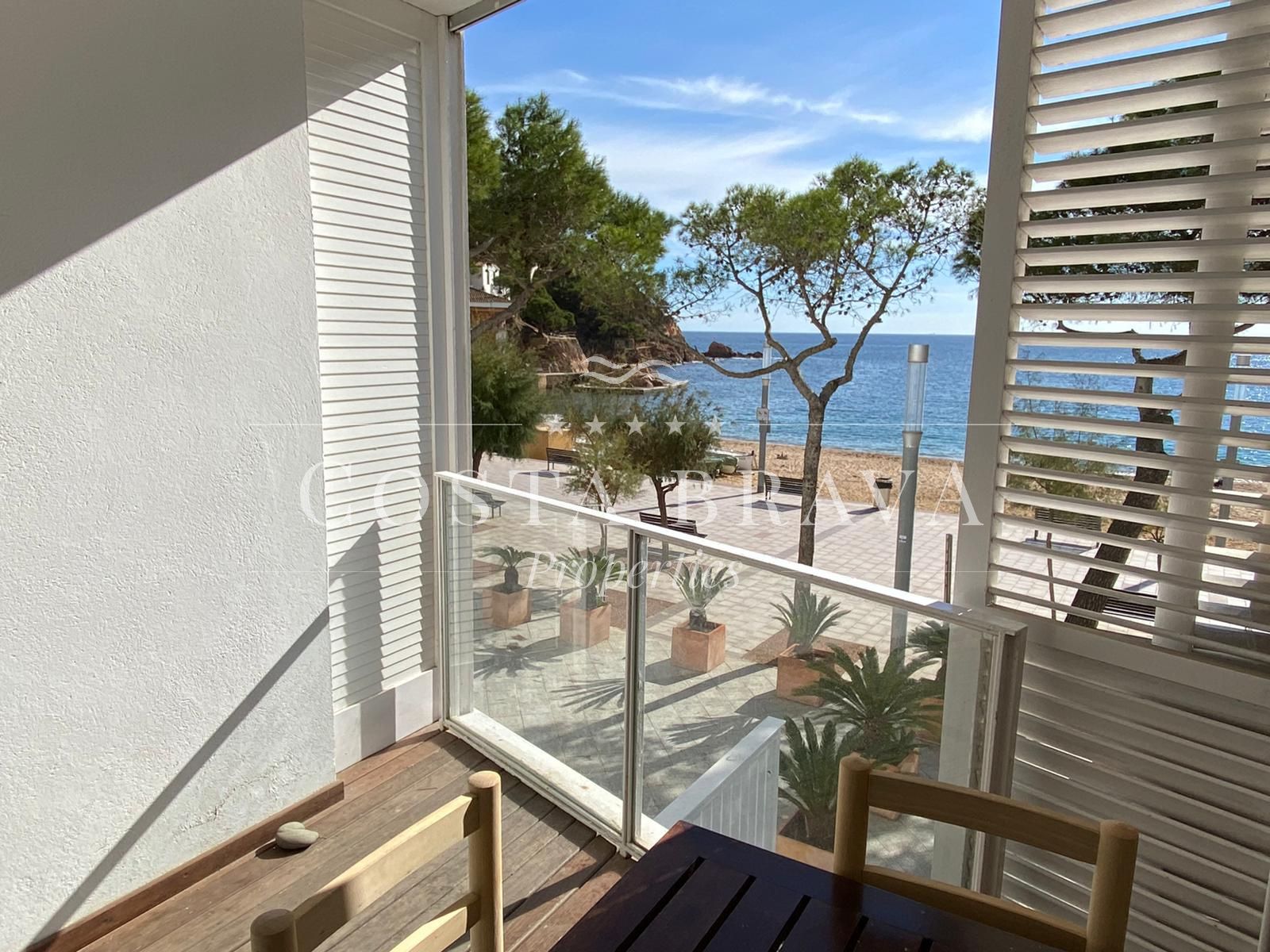 Terrassa de Apartament de lloguer en Palafrugell amb Calefacció, Moblat i Forn
