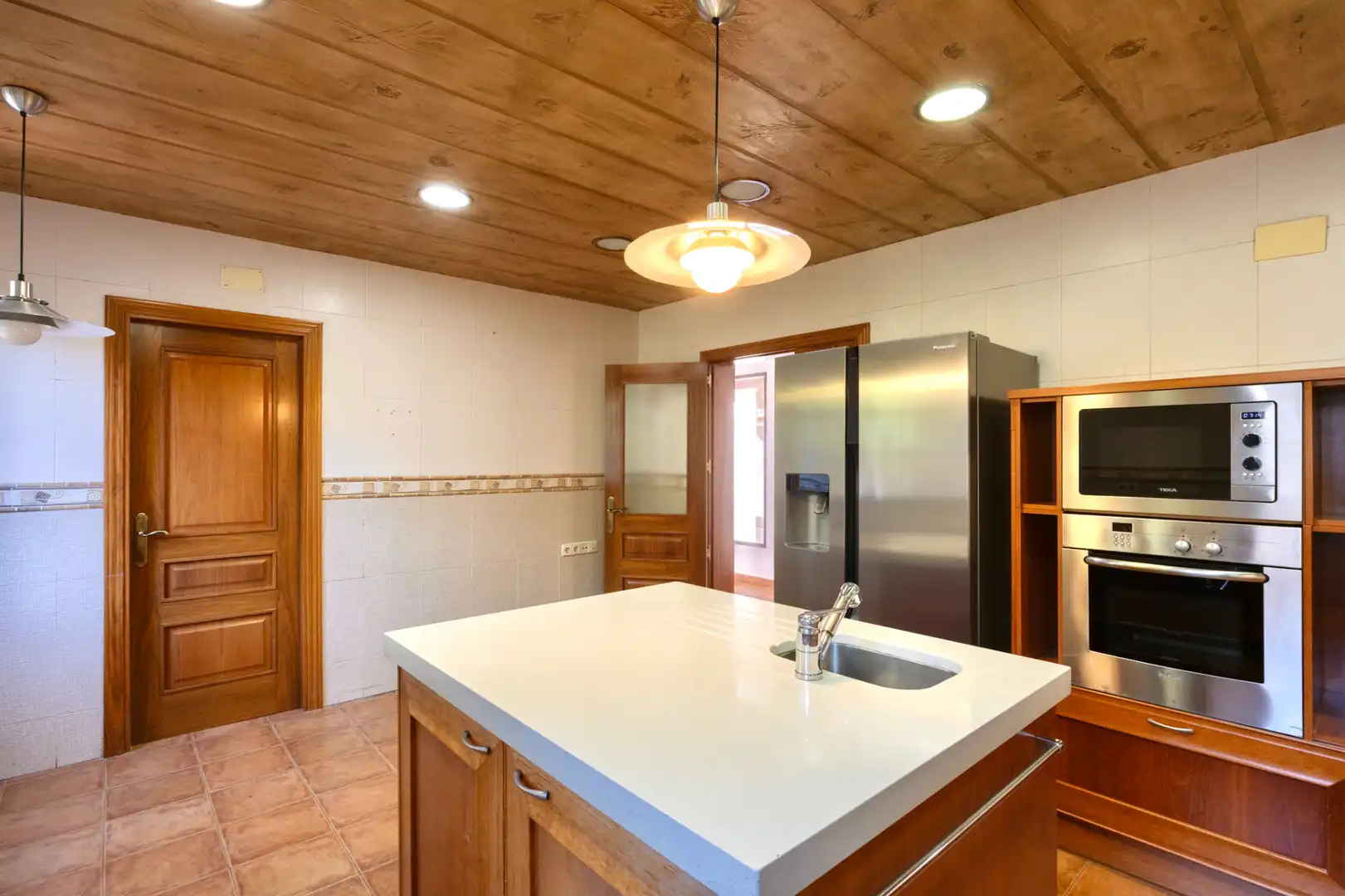 Cocina de Casa o chalet en venta en Toledo con Aire acondicionado, Calefacción y Jardín privado