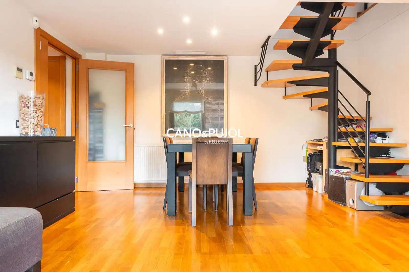 Dining room of Flat for sale in Sant Cugat del Vallès  with Heating, Terrace and Storage room