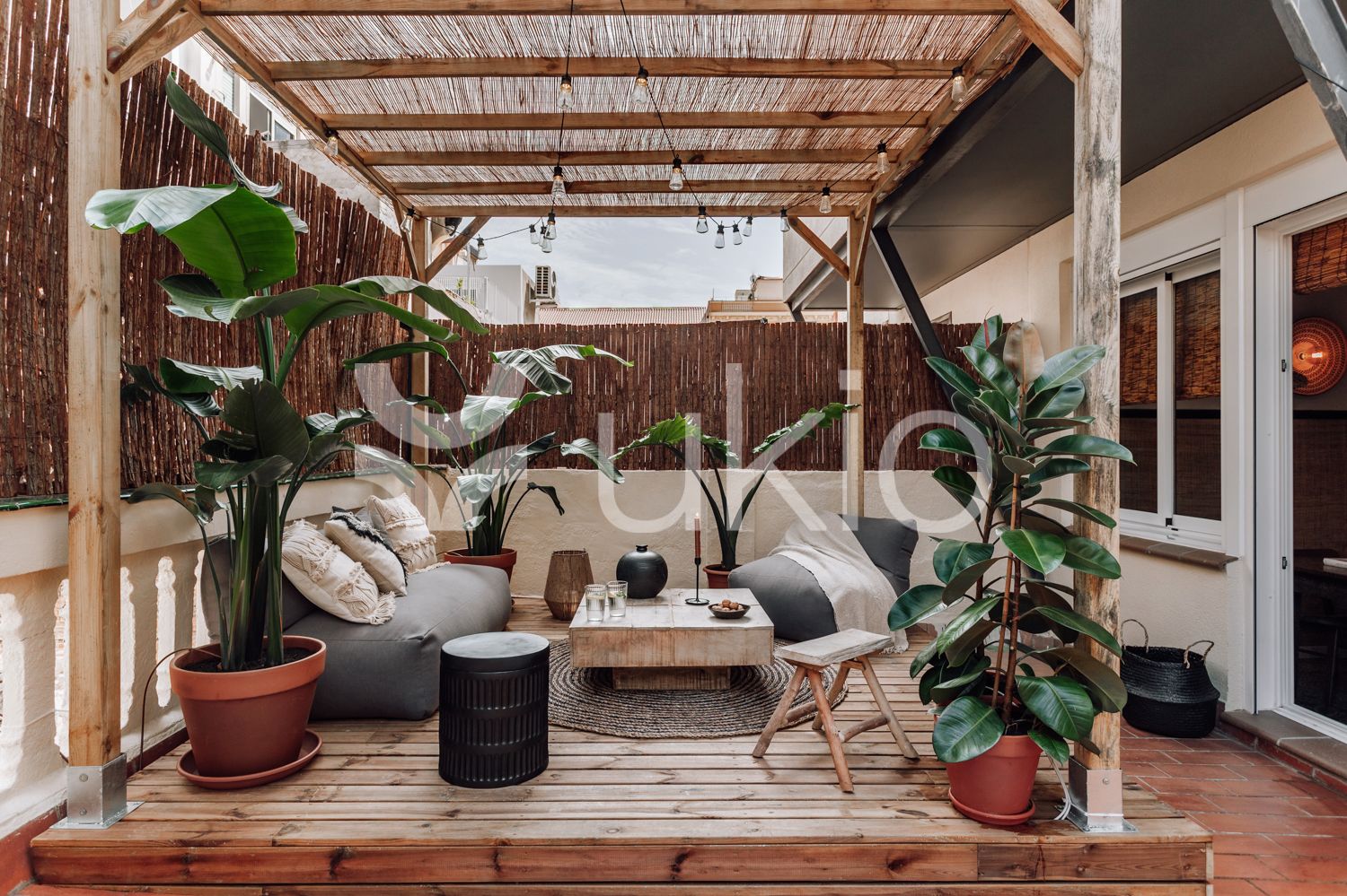 Terrassa de Apartament de lloguer en  Barcelona Capital amb Aire condicionat, Calefacció i Terrassa