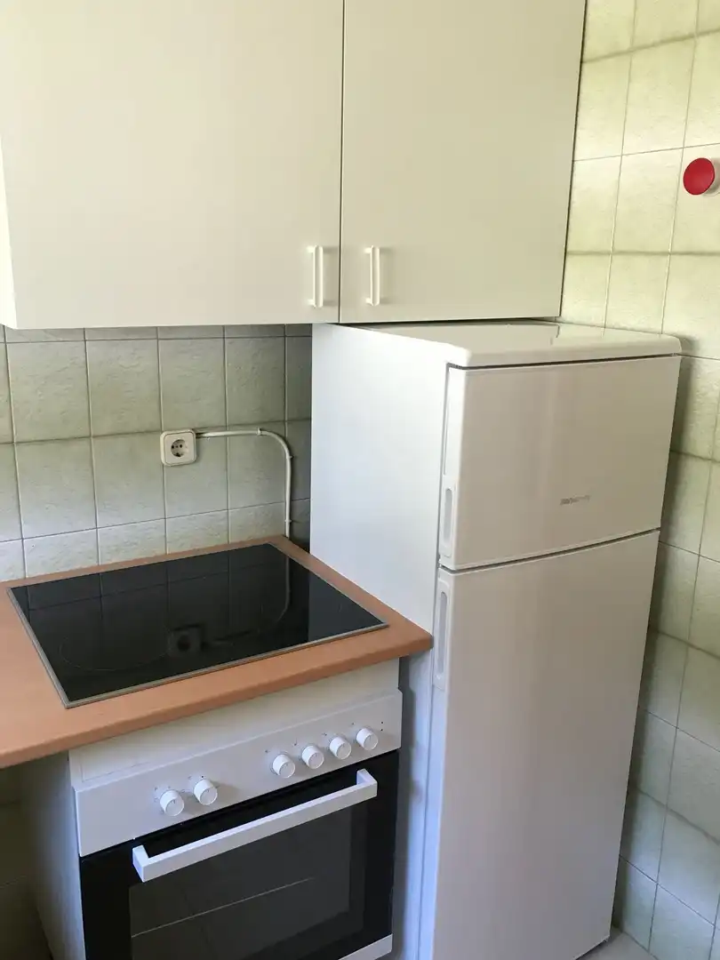 Küche von Wohnung zur Miete in Benalmádena mit Klimaanlage, Möbliert und Gemeinschaftspool