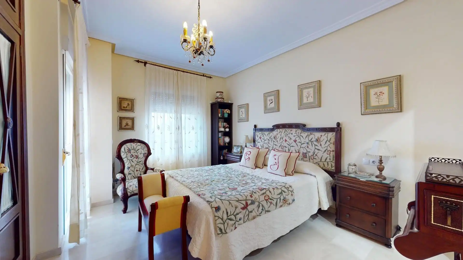 Bedroom of Houses for sale in Córdoba  with Air Conditioner, Private garden and Terrace