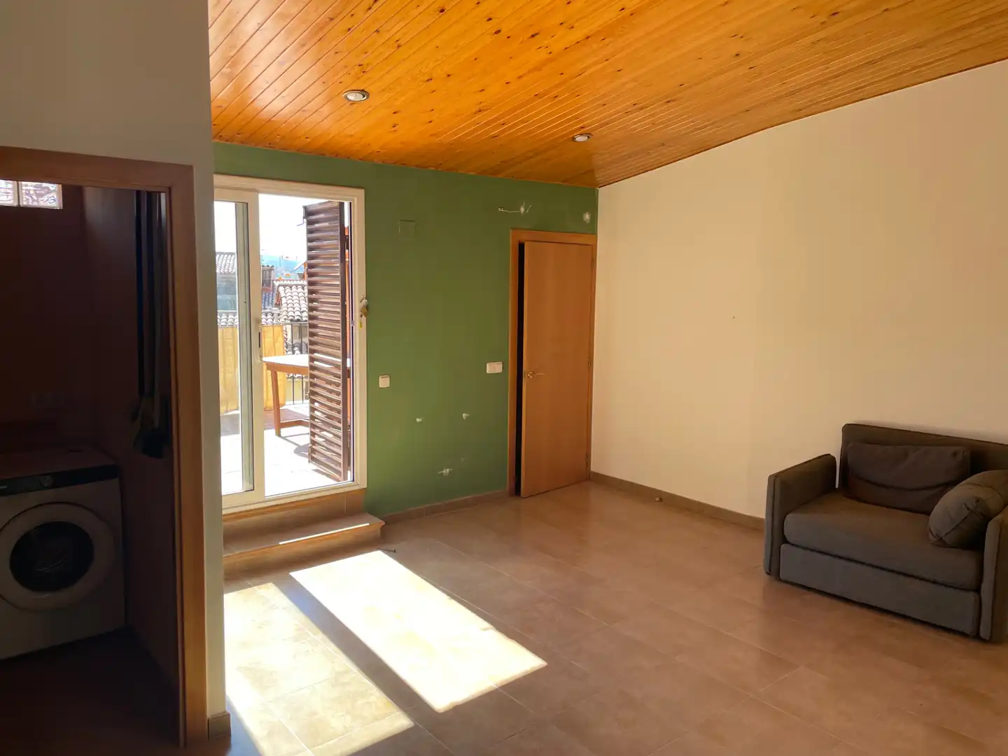 Wohnzimmer von Haus oder Chalet zur Miete in Berga mit Heizung, Terrasse und Abstellraum