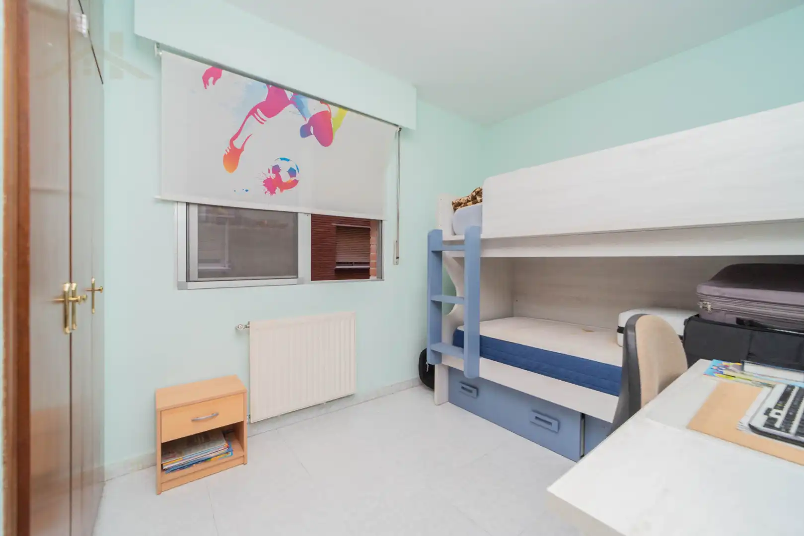 Bedroom of Flat for sale in Móstoles  with Heating, Terrace and Furnished