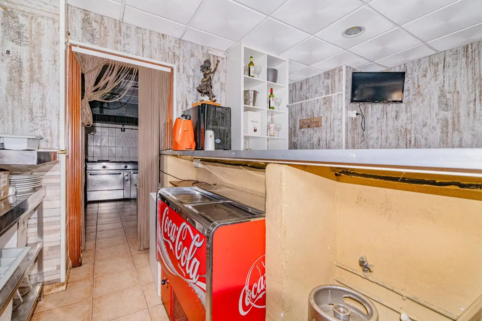 Cocina de Apartamento en venta en Granada