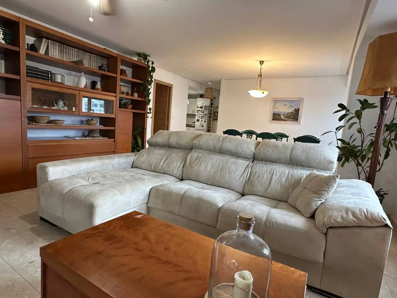 Sala de estar de Piso en venta en Gandia con Aire acondicionado, Calefacción y Parquet