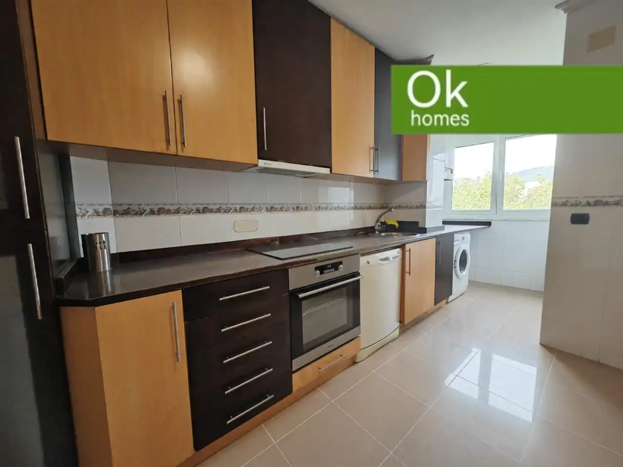 Kitchen of Flat for sale in Baralla  with Heating, Parquet flooring and Storage room