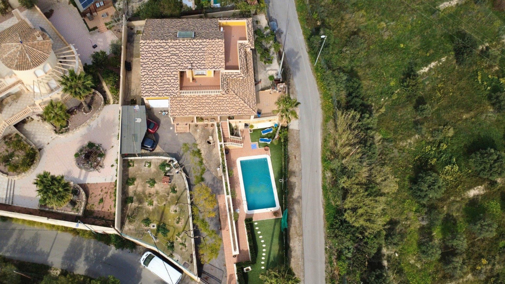 Exterior view of Country homes for sale in San Vicente del Raspeig / Sant Vicent del Raspeig  with Air Conditioner, Heating and Terrace