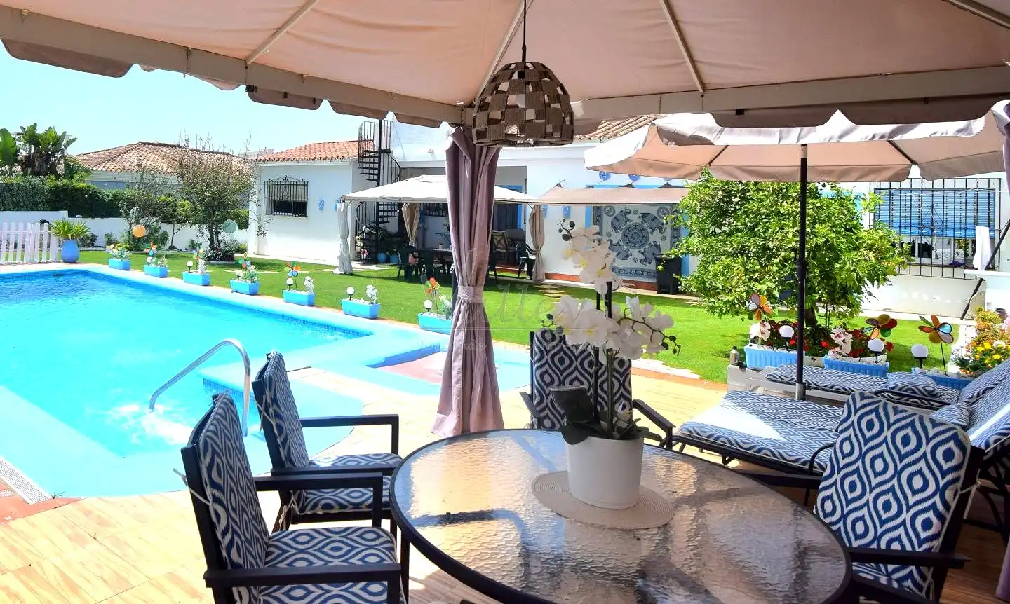 Terraza de Casa o chalet de alquiler en Sotogrande con Jardín privado, Terraza y Trastero