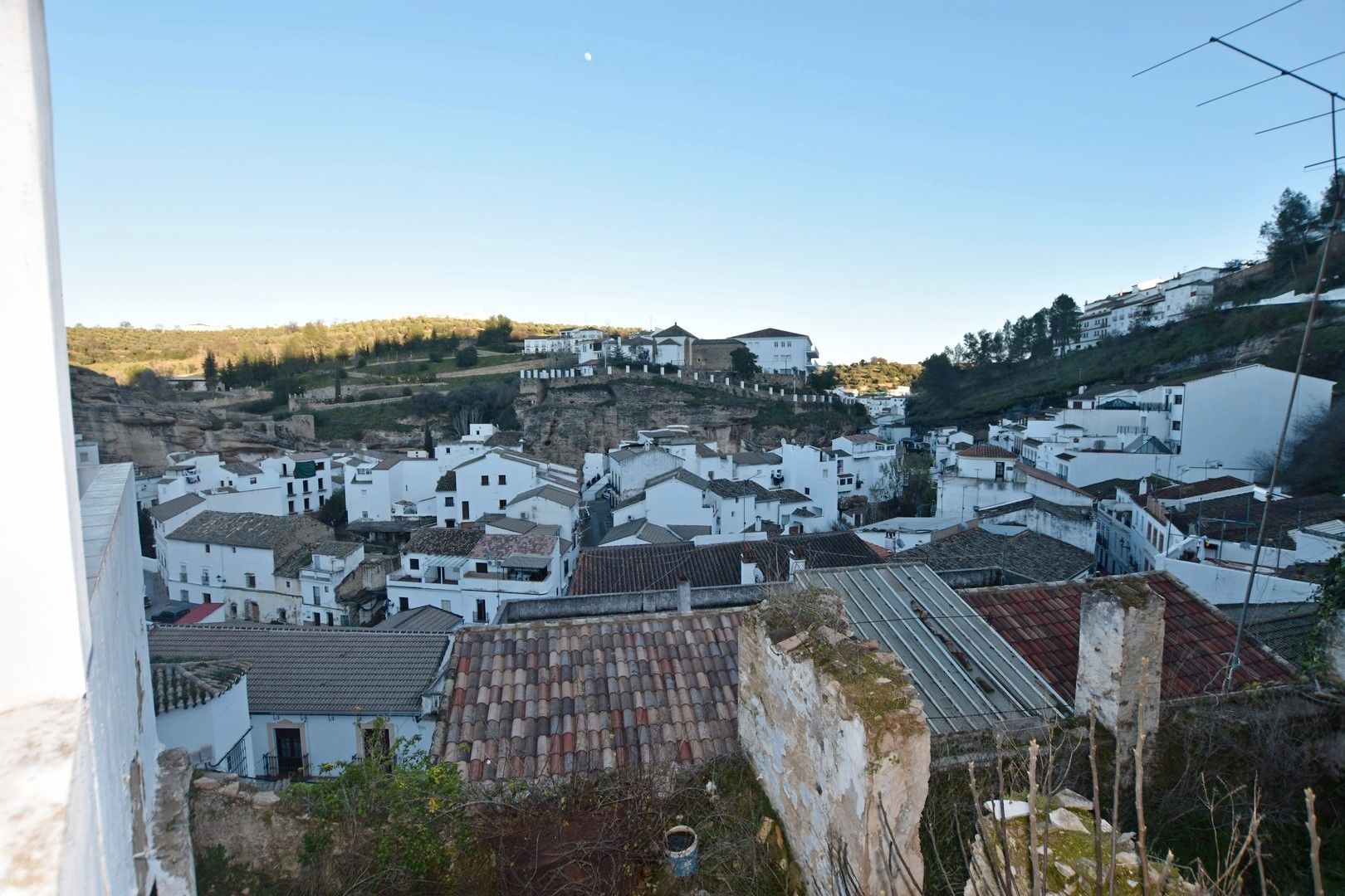 Vista exterior de Casa o xalet en venda en Setenil de las Bodegas amb Terrassa