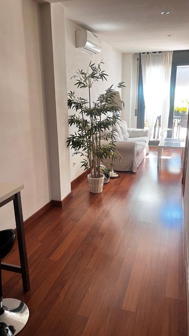 Living room of Flat for sale in Terrassa  with Air Conditioner, Heating and Private garden