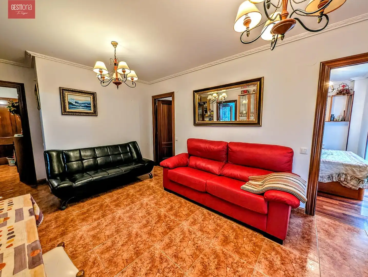 Sala de estar de Apartamento en venta en Noja con Calefacción, Terraza y Balcón