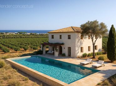 Casa con balcón en venta en Las Marinas / Les Marines